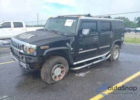 2003 Hummer H2 из США, поврежденный, VIN 5GRGN23U03H126860